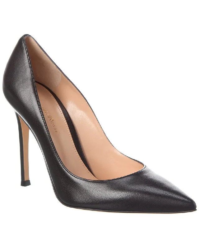 Gianvito Rossi Gianvito 105 Leather Pump---Comfortable Leather Pumps for Office and Everyday Wear