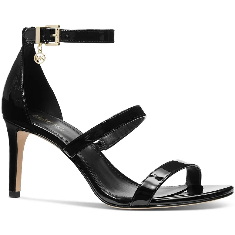 Sleek and Shiny Patent Pump Heels for a Polished Look--Koda Womens Strappy Patent Heels