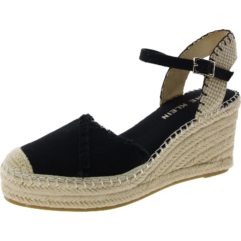 Stylish Ankle Strap Heels for Women--LAKEN Womens Espadrille Ankle strap Wedge Heels