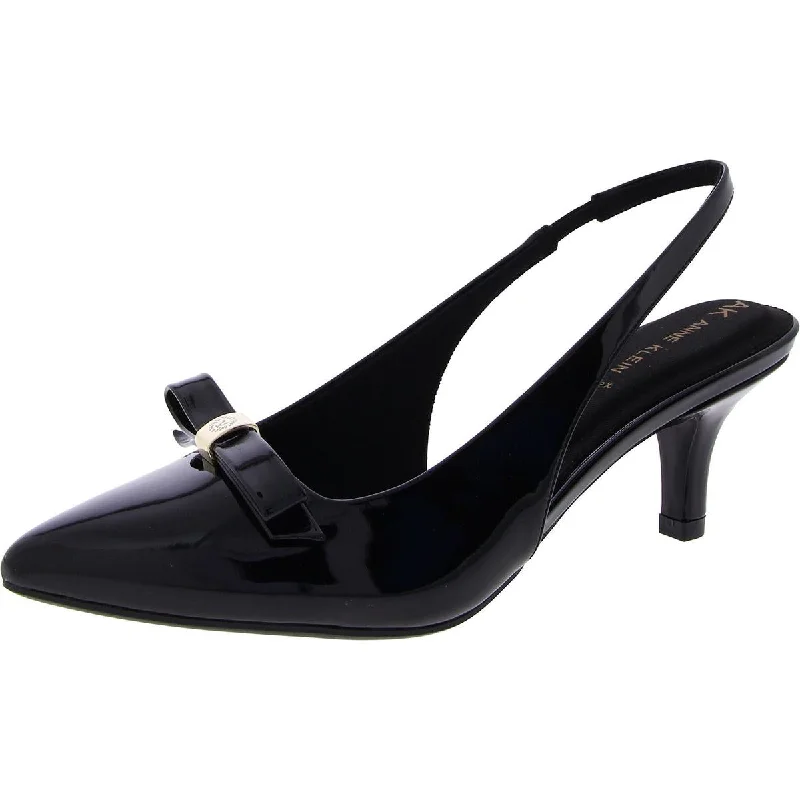 Sleek and Shiny Patent Pump Heels for a Polished Look--Farrie Womens Patent Pumps Slingback Heels