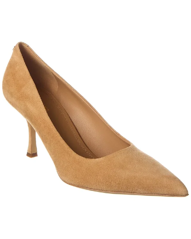 Affordable Suede Ankle Pumps for All-Day Wear--Ferragamo Elydea Suede Pump