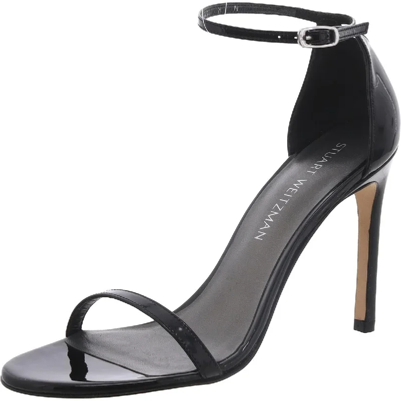 Sleek and Shiny Patent Pump Heels for a Polished Look--Womens Patent Ankle Strap Heels