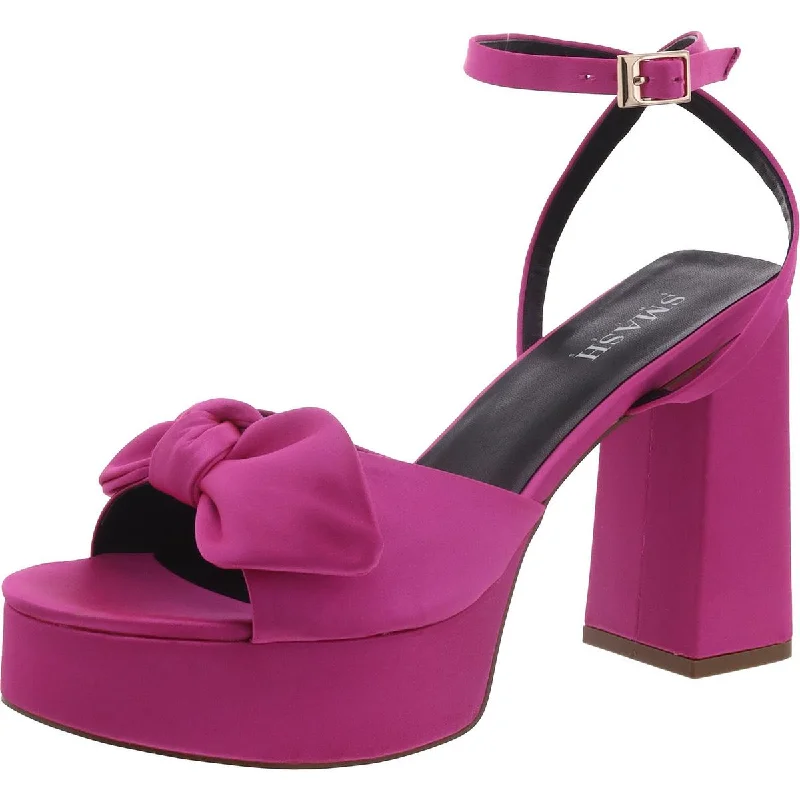 Stylish Ankle Strap Heels for Women--Daisey Womens Platform Open Toe Ankle Strap