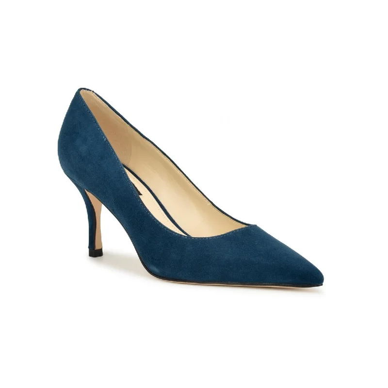 Affordable Suede Ankle Pumps for All-Day Wear--WN Patsy Womens Suede Slip On Pumps