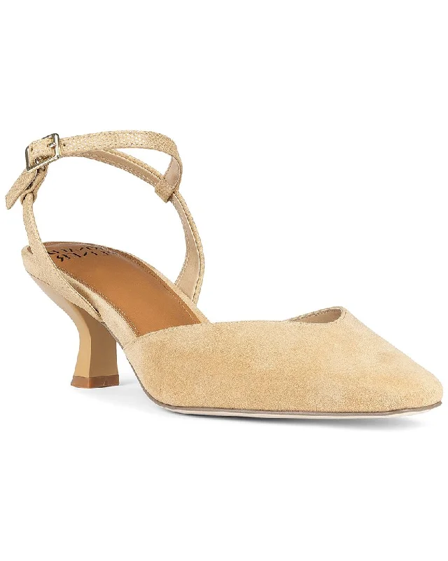 Affordable Suede Ankle Pumps for All-Day Wear--Donald Pliner Cion Suede Pump