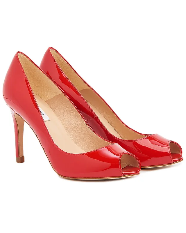 Sleek and Shiny Patent Pump Heels for a Polished Look--Lk Bennett Olympia Patent Pump