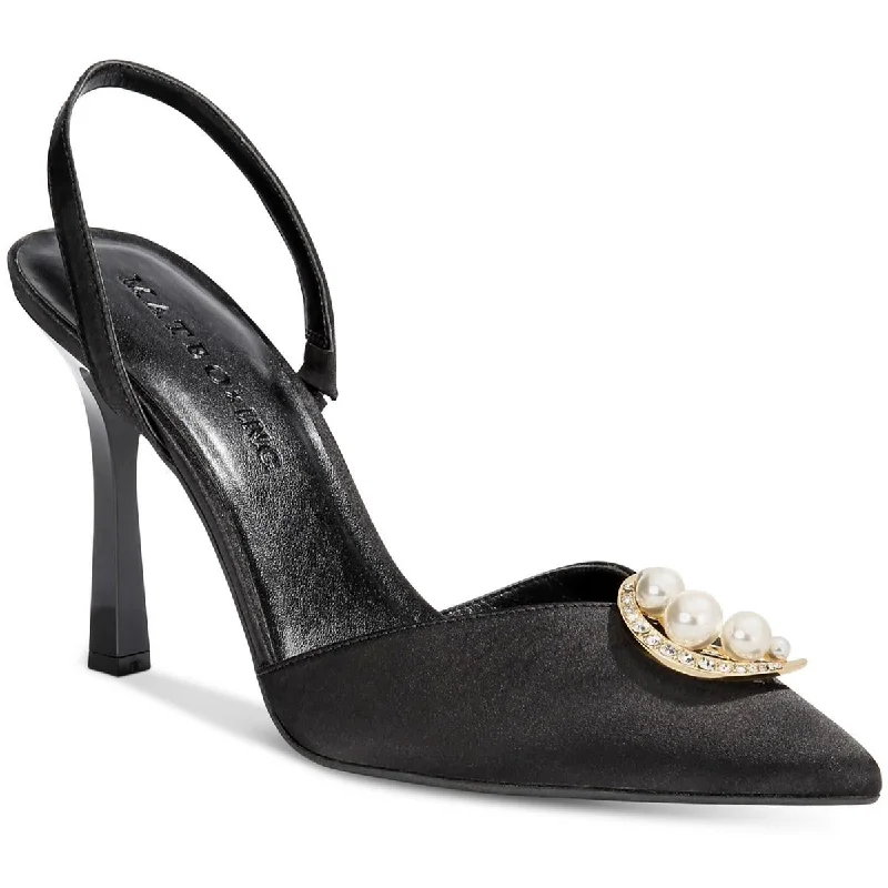 Versatile Heeled Sandals for Any Occasion---Victoria Womens Ajustable Jeweled Pumps