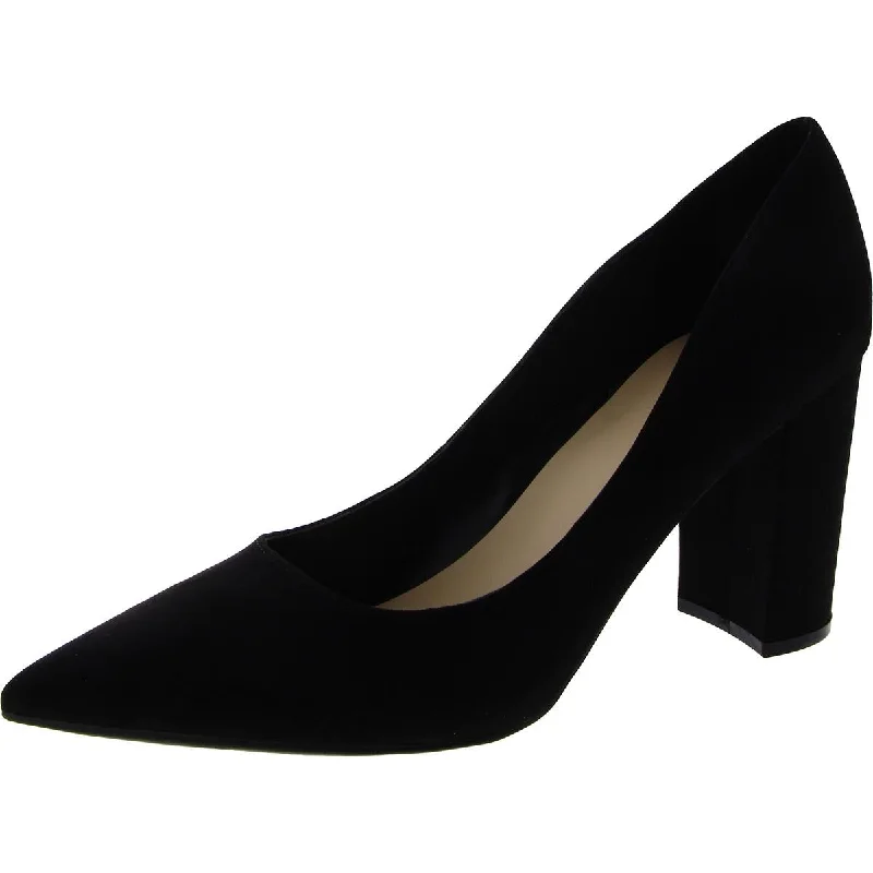 Affordable Suede Ankle Pumps for All-Day Wear--Gildy 2 Womens Faux Suede Pointed Toe Pumps