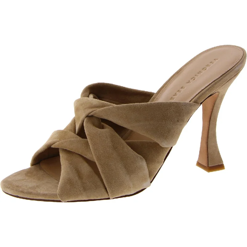 Affordable Suede Ankle Pumps for All-Day Wear--Alin Womens Suede Slip-On Heels