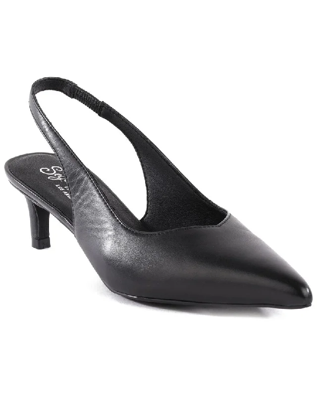 Seychelles Wyatt Leather Heel---Comfortable Leather Pumps for Office and Everyday Wear