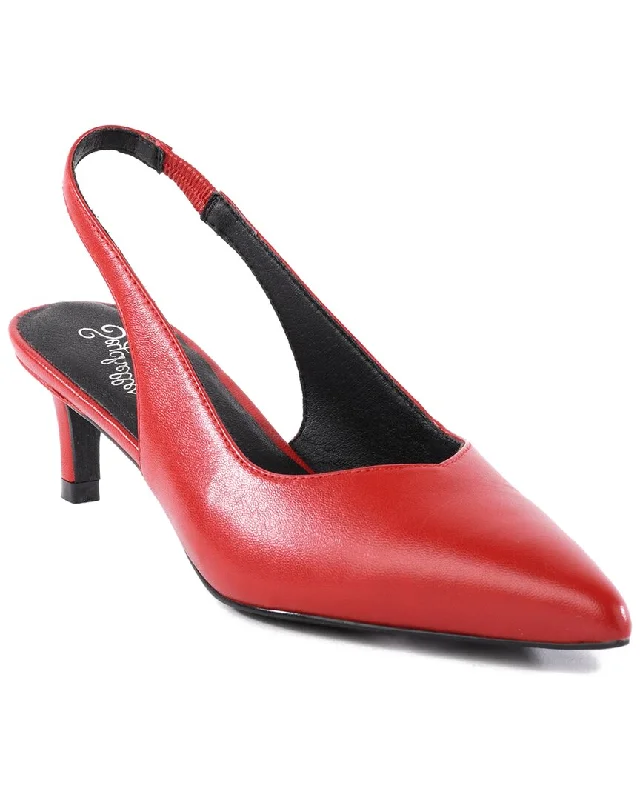 Seychelles Wyatt Leather Heel---Comfortable Leather Pumps for Office and Everyday Wear