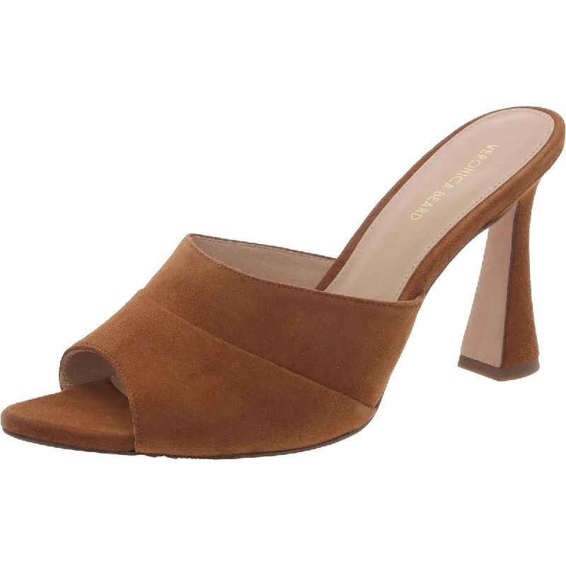 Affordable Suede Ankle Pumps for All-Day Wear--Thora Womens Suede Slip On Heels