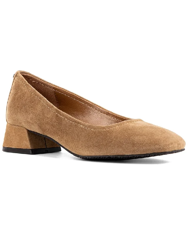 Donald Pliner Rya Leather Pump---Comfortable Leather Pumps for Office and Everyday Wear