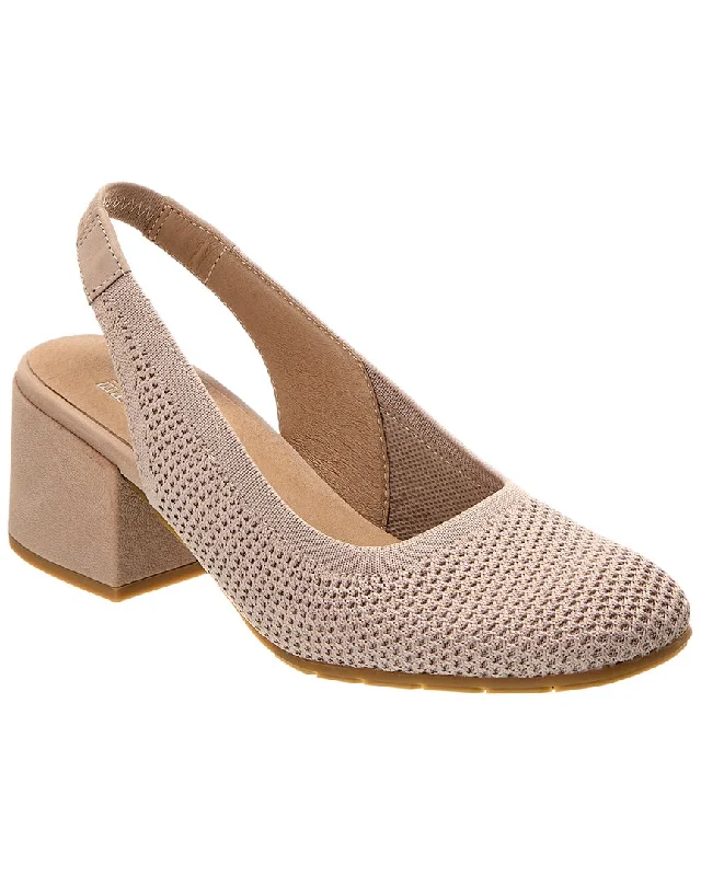 Versatile Heeled Sandals for Any Occasion---Eileen Fisher Yarn Slingback Pump