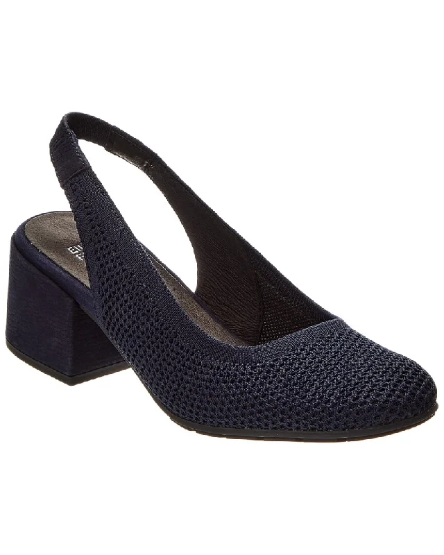 Versatile Heeled Sandals for Any Occasion---Eileen Fisher Yarn Slingback Pump