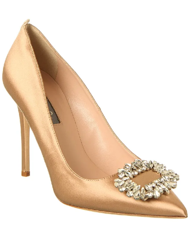 Sjp By Sarah Jessica Parker Fatma 100 Satin PumpAffordable Satin Heels with a Luxe Touch