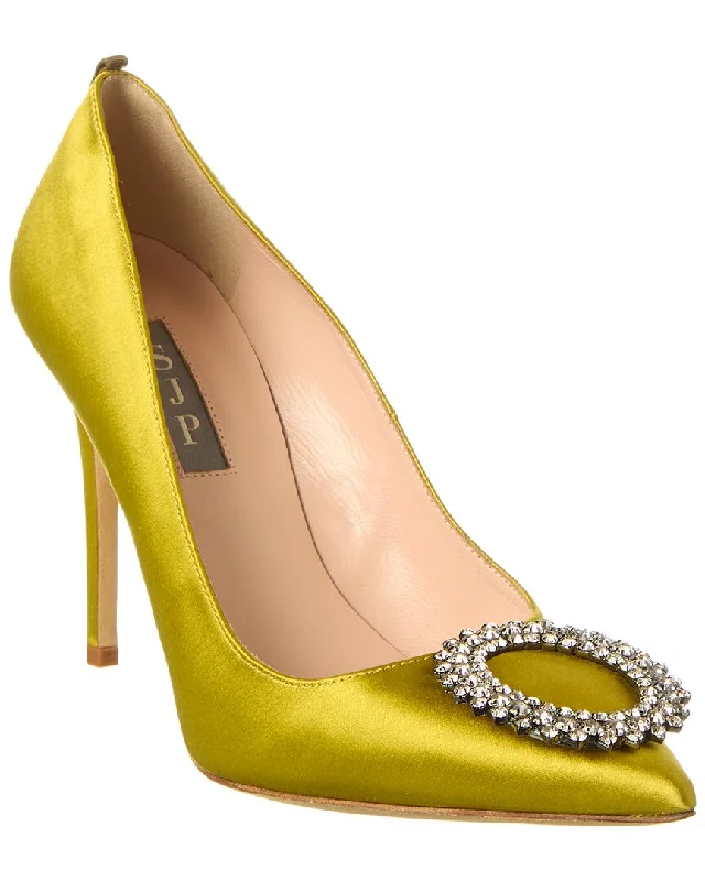 Sjp By Sarah Jessica Parker Sly 100 Satin PumpAffordable Satin Heels with a Luxe Touch