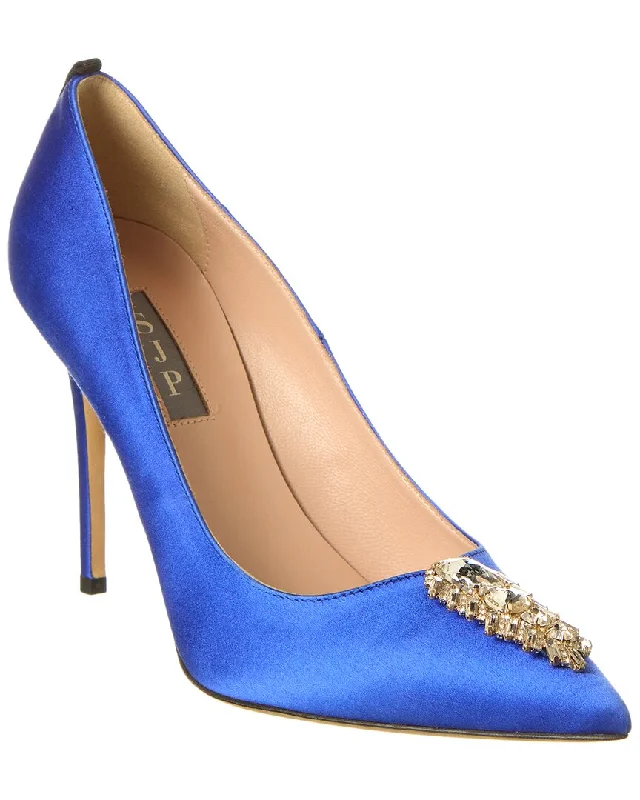 Sjp By Sarah Jessica Parker Tempest 100 Satin PumpAffordable Satin Heels with a Luxe Touch