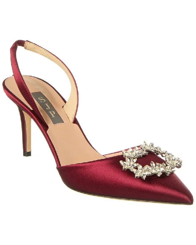 Sjp By Sarah Jessica Parker Edith 70 Satin Slingback PumpAffordable Satin Heels with a Luxe Touch