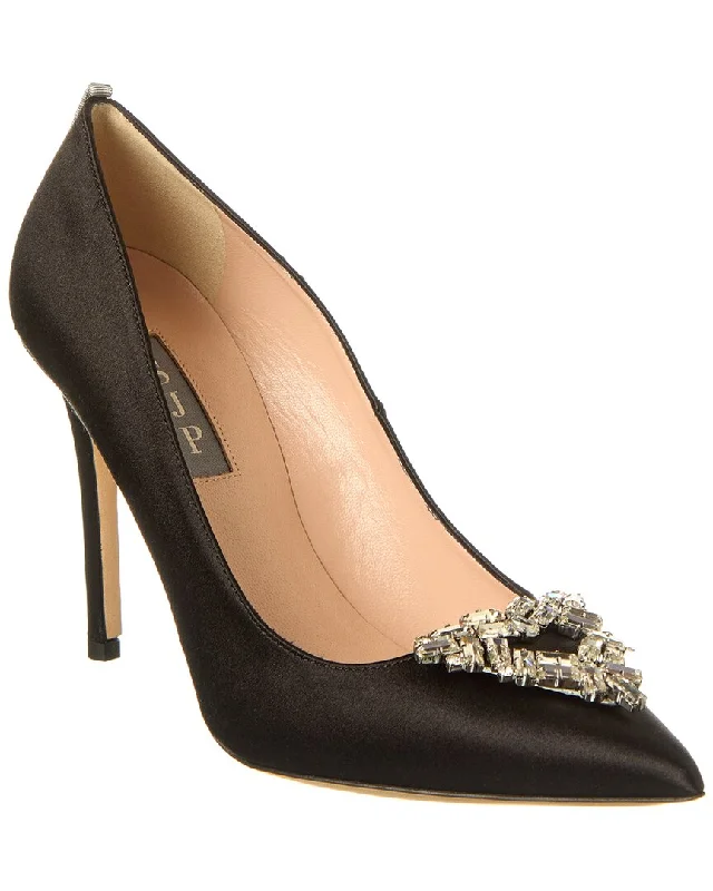 Sjp By Sarah Jessica Parker Ola 100 Satin PumpAffordable Satin Heels with a Luxe Touch