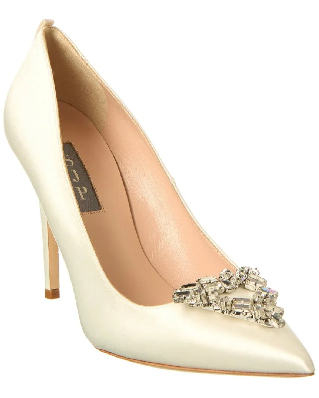 Sjp By Sarah Jessica Parker Ola 100 Satin PumpAffordable Satin Heels with a Luxe Touch