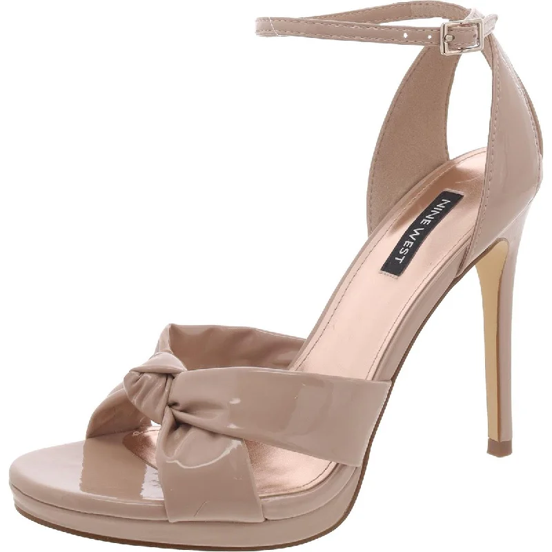 Sleek and Shiny Patent Pump Heels for a Polished Look--Lovya Womens Patent Dressy Ankle Strap