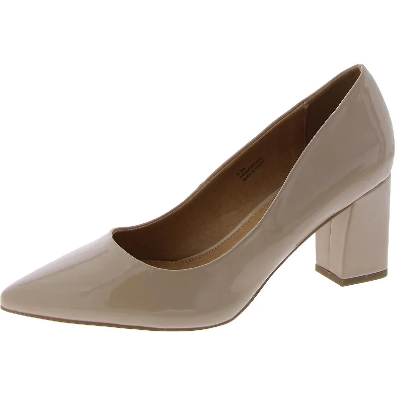 Sleek and Shiny Patent Pump Heels for a Polished Look--Womens Patent Pointed Toe Pumps