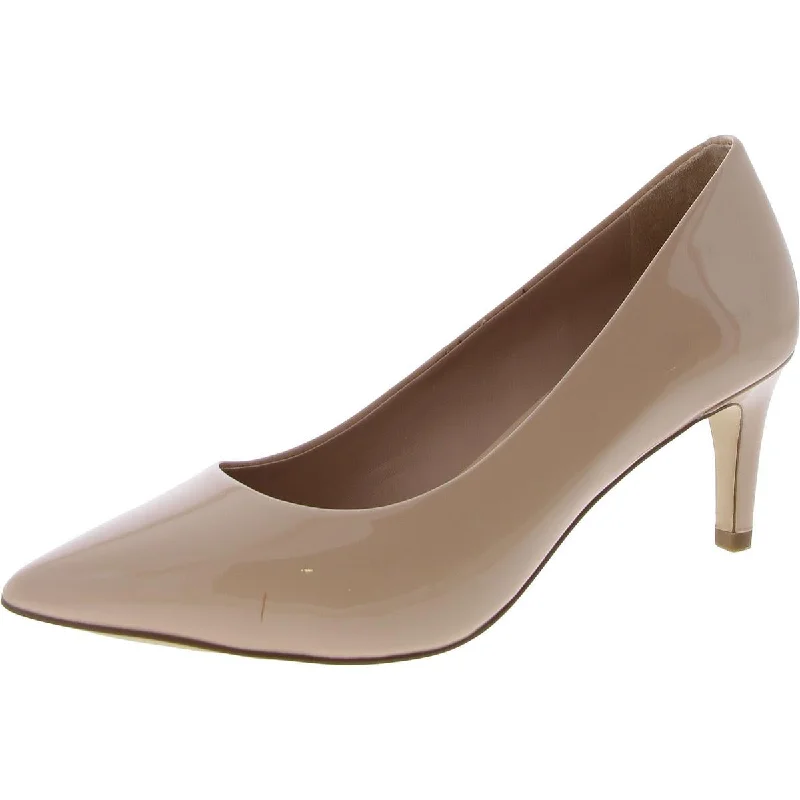 Sleek and Shiny Patent Pump Heels for a Polished Look--Womens Patent Slip on Pumps