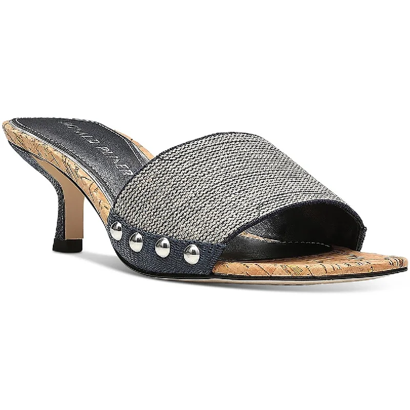 Stylish Open Toe Heels for Summer--Colete 82 Womens Slip On Open Toe Heels