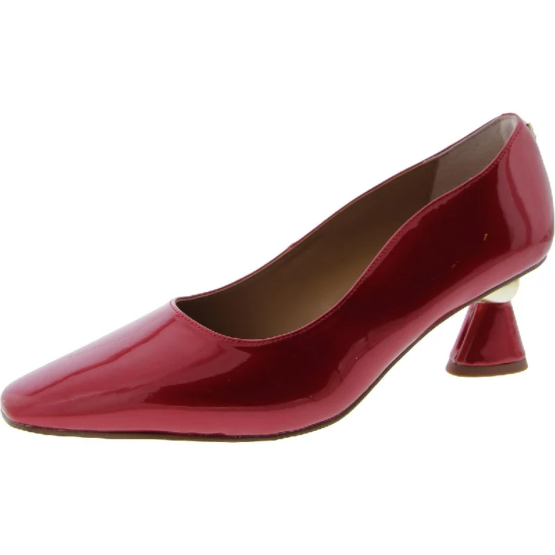 Sleek and Shiny Patent Pump Heels for a Polished Look--Lysandra Womens Patent Pointed Toe Pumps