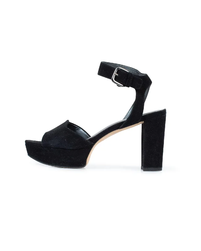 Stylish Platform Heels for Extra Height--Black Platform Heels