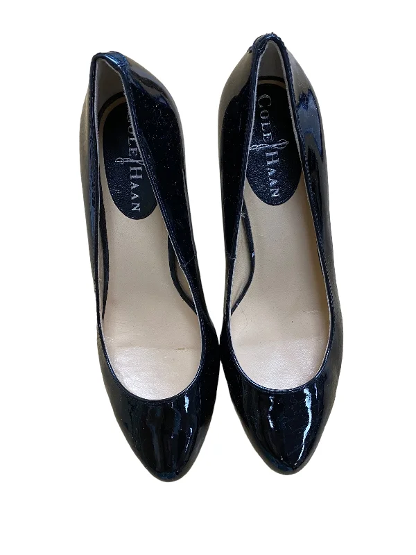 Stiletto Heel Pumps with Perfect Fit--Black Shoes Heels Stiletto Cole-haan, Size 6-Fashionable & Classic