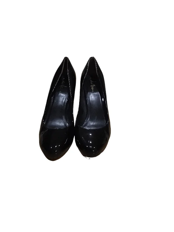 Stiletto Heel Pumps with Perfect Fit--Black Shoes Heels Stiletto Cole-haan, Size 9-Fashionable & Classic