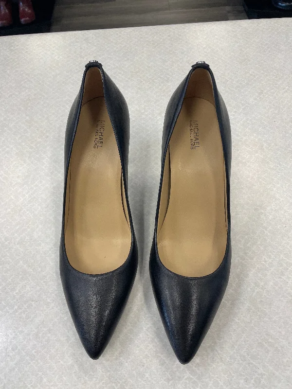 Stiletto Heel Pumps with Perfect Fit--Black Shoes Heels Stiletto Michael Kors, Size 9.5-Fashionable & Classic