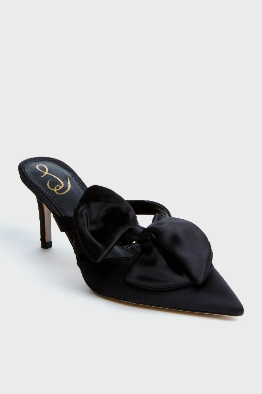 Stiletto Heel Pumps with Perfect Fit--Black Veranda Heels-Fashionable & Classic