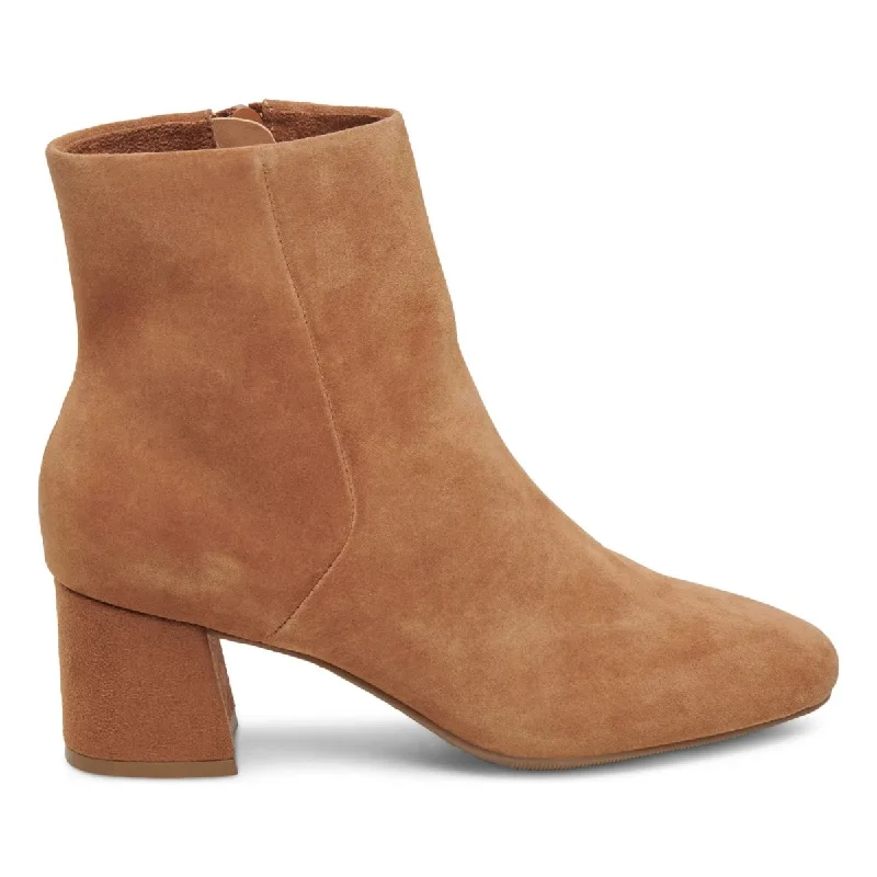 Affordable Suede Ankle Pumps for All-Day Wear--Blondo Women's Alida Tan Suede Waterproof