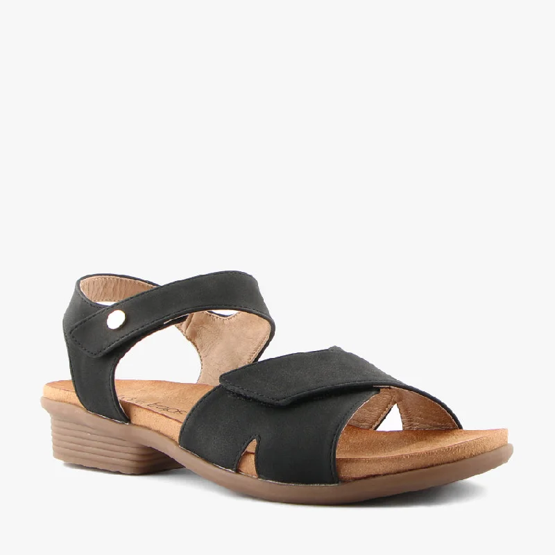 Versatile Heeled Sandals for Any Occasion---BOOKER BLACK