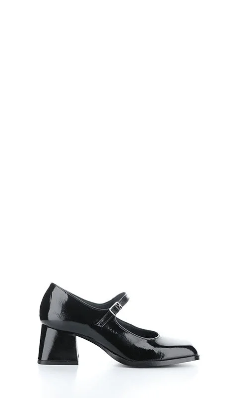 Stiletto Heel Pumps with Perfect Fit--Bos & Co. Amaya, black-Fashionable & Classic