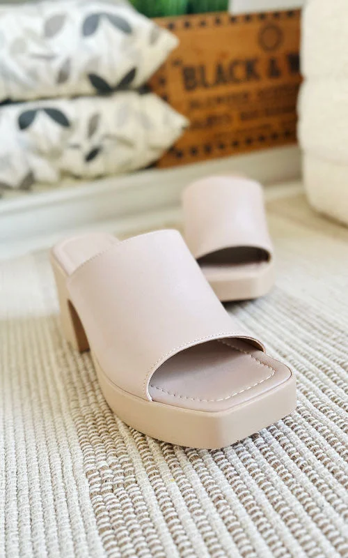 Versatile Heeled Sandals for Any Occasion---Bos & Co. Vita, nude