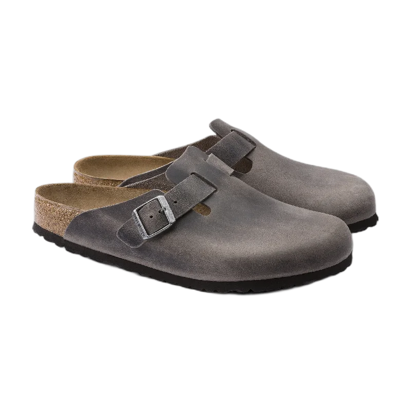 Boston Soft Footbed Oiled Leather---Comfortable Leather Pumps for Office and Everyday Wear