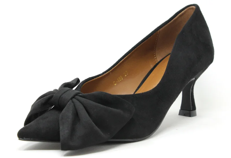 Bow Court Heels---Charming Bow Pumps for a Cute and Stylish Look