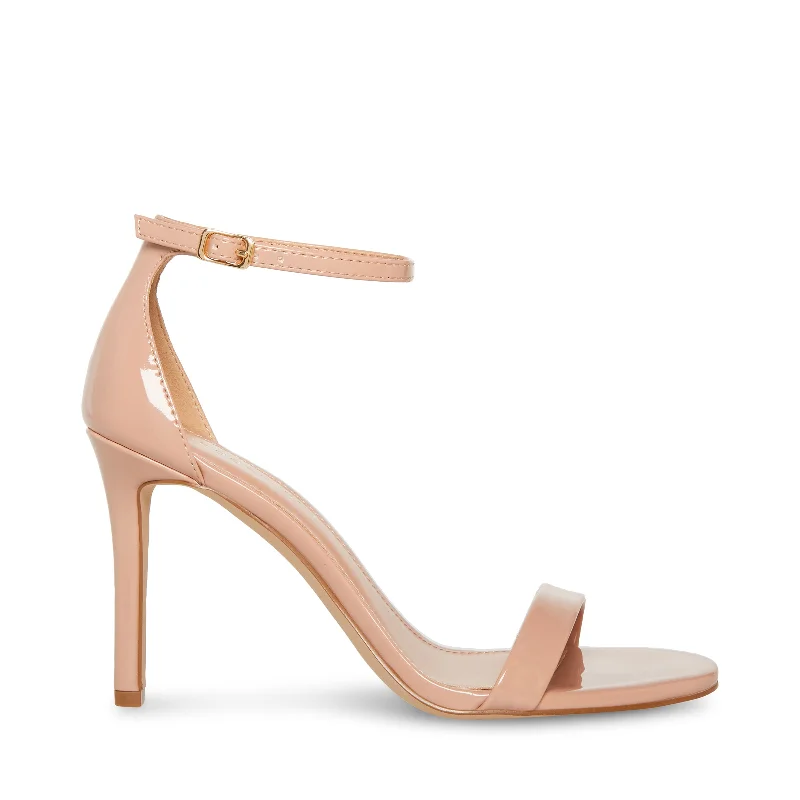 BRAZEN DARK NUDE PATNT---Fashionable Kitten Heels for Date Night