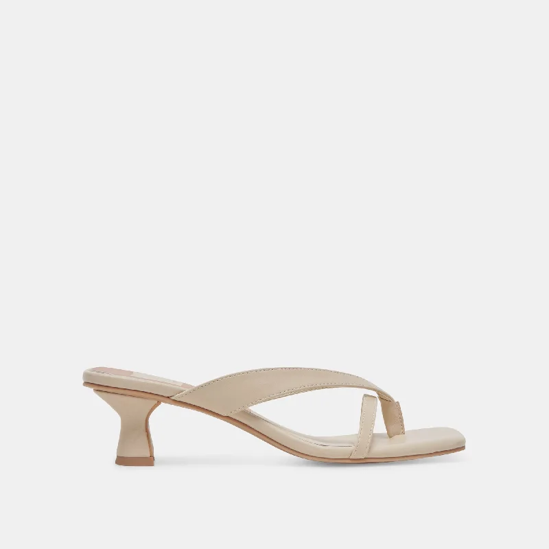 Stiletto Heel Pumps with Perfect Fit--BREVEL HEELS IVORY STELLA-Fashionable & Classic