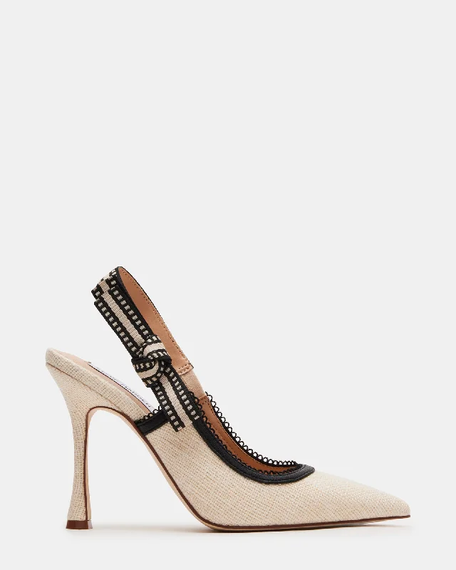 Versatile Heeled Sandals for Any Occasion---BRI BEIGE MULTI