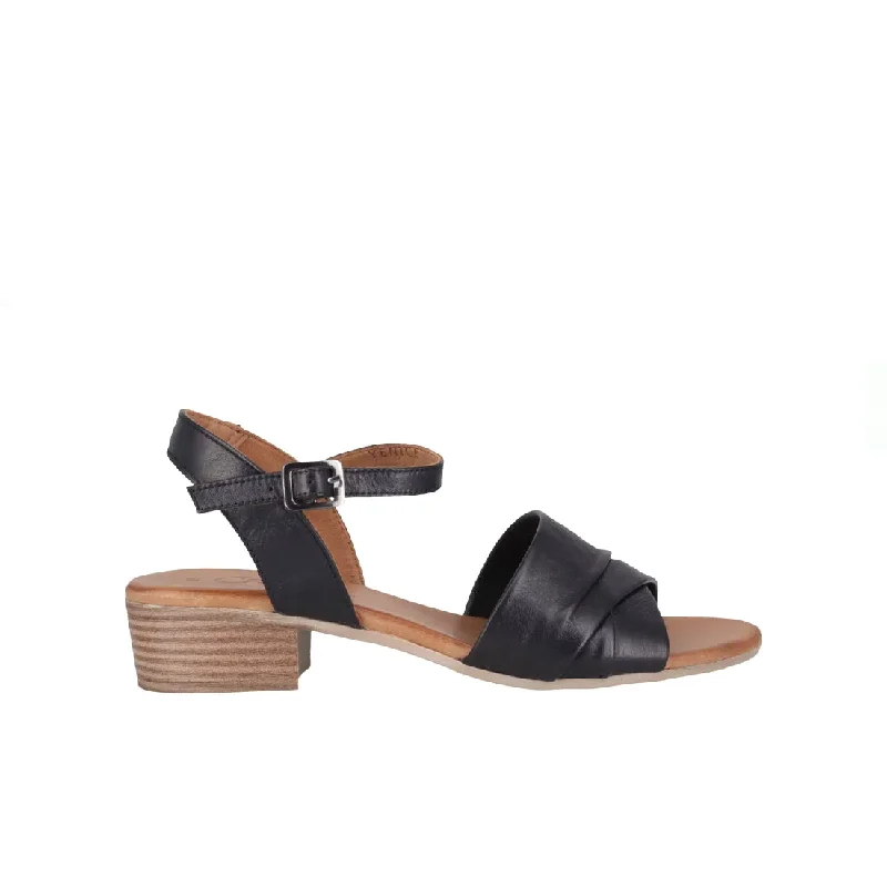 Versatile Heeled Sandals for Any Occasion---Cabello Yenice Black