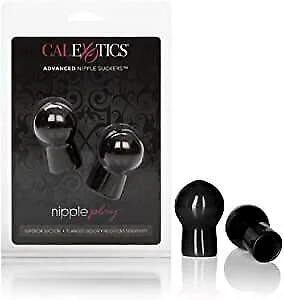 Versatile Heeled Sandals for Any Occasion---CalExotics Advanced Nipple Suckers Black