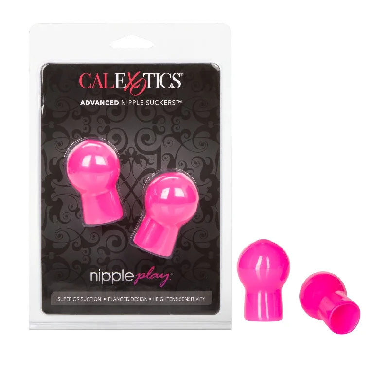 Versatile Heeled Sandals for Any Occasion---CalExotics Advanced Nipple Suckers Pink