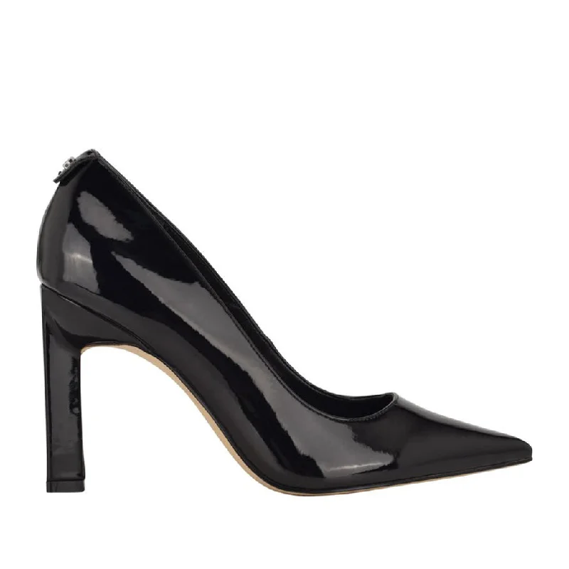 Calvin Klein Women's Attie in Black---Fashionable Kitten Heels for Date Night