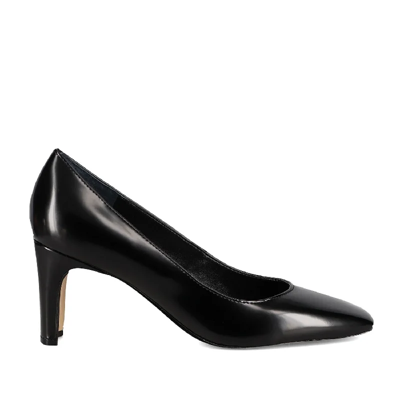 Calvin Klein Women's Brit2 in Black---Fashionable Kitten Heels for Date Night