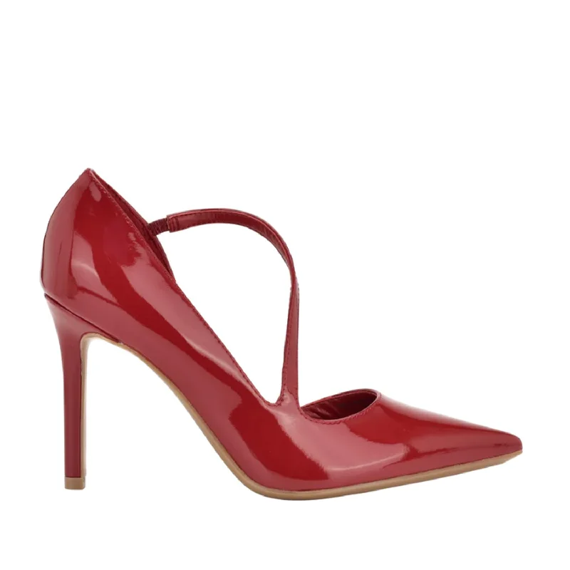 Calvin Klein Women's Drama in Dark Red---Fashionable Kitten Heels for Date Night